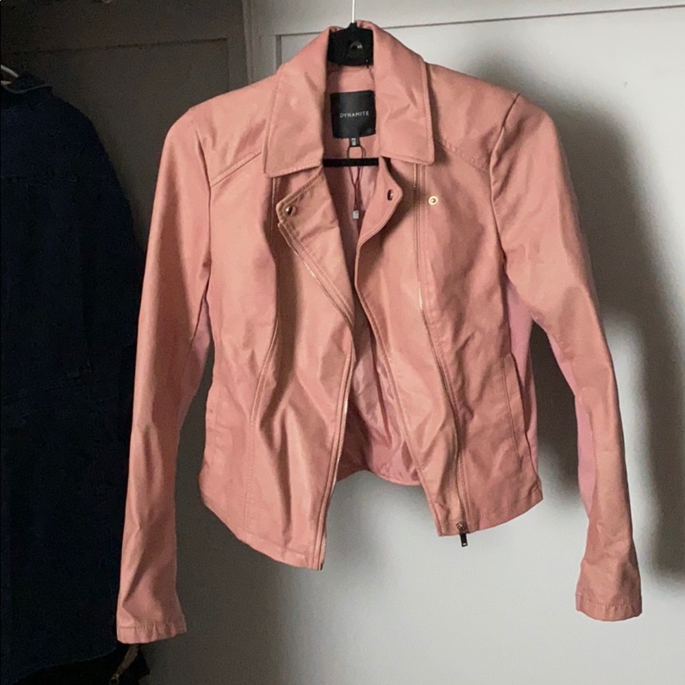 Dynamite Moto Jacket ( blush )